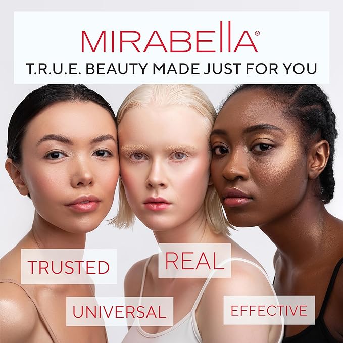Mirabella Invincible For All HD Liquid Foundation - Anti-Aging Full Coverage Liquid Face Makeup - Moisturizing, Hydrating & Lightweight Foundation for All Skin Types (Light L110)