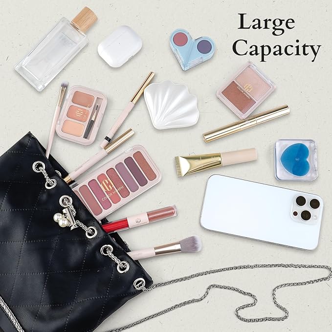 Color Nymph Girls Makeup Set For Teens With Travel-Friendly Makeup Kits Bag Included 9 Color Eyeshadow Palette Concealer Liquid Blush Eyeliner Lipgloss - #01