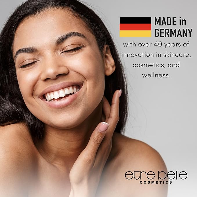 êb être belle Under Eye Cream with Hyaluronic Acid 3D, Skin Care for Women, Lightweight Hydrating Under Eye Cream, Eyeseryl & Grape Seed Oil, for All Skin Types, 30 mL