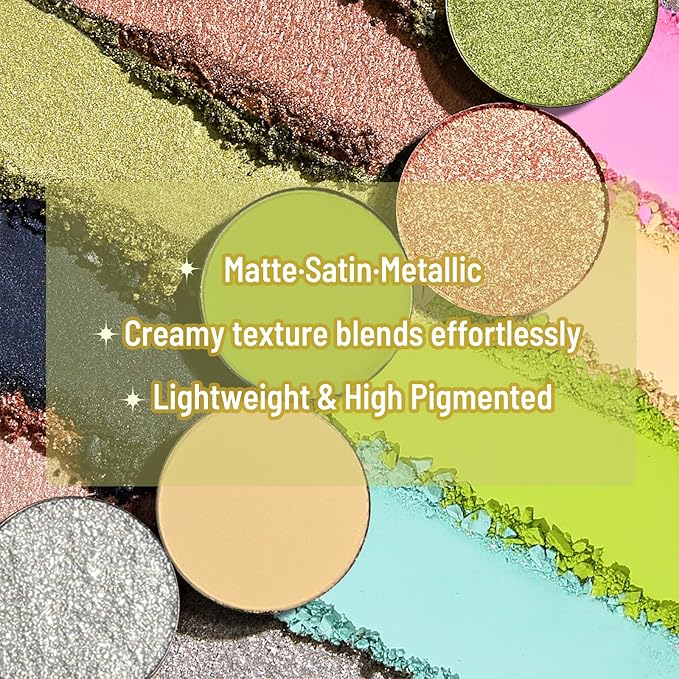 UCANBE 30 Colors Eyeshadow Makeup Palette – MACARON & Deep Neutral Tones – Matte Glitter Finishes – Highly Pigmented, Long-Lasting Eye Shadow Pallet for Daily Use, Cosplay, Festival, Party