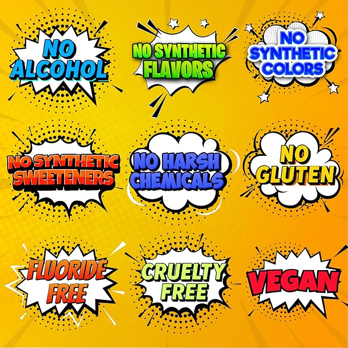 The Natural Dentist Healthy Gums Mouth Wash, Orange Zest, 16.9 Fl Oz