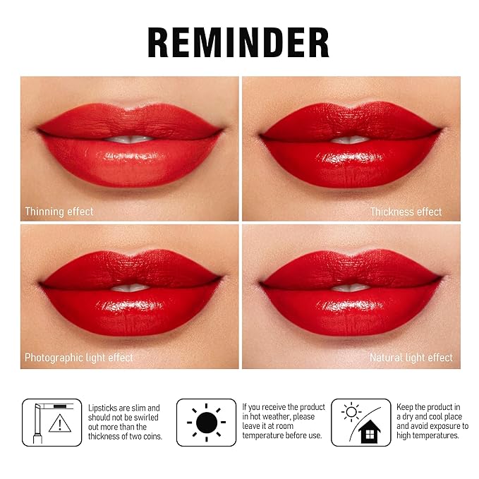 MAKI YIKA Moisture Purple Lipstick for Women Hydrate Lip Gloss for Dry Cracked Lips Weightless Glossy Lip Color Juicy Finish,MA068 Rose Love