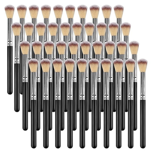 Lash Shampoo Brushes 40Pcs Fluffy Wash Extension Cleaning Bath Makeup Eyelash Eyeshadow Brush Set