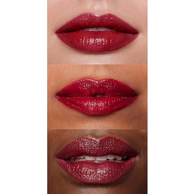 e.l.f. O Face Satin Lipstick, Richly Pigmented, Nourishing & Long-Lasting Creamy Lipstick, Infused With Jojoba, Vegan & Cruelty-Free, Own It