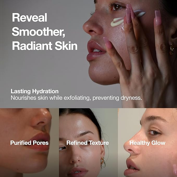 FACIAL SCRUB – Organic Koean Face Scrub, All Natural Face Wash & Exfoliating Cleanser for Sensitive Skin, Deep Cleansing & Dead Skin Remover, Non-Toxic & Paraben-Free (3.53 fl oz / 100g)