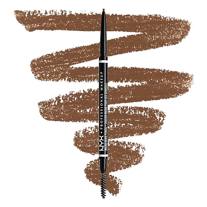 NYX PROFESSIONAL MAKEUP Micro Brow Pencil, Precise Eyebrow Pencil - Cool Ash Brown