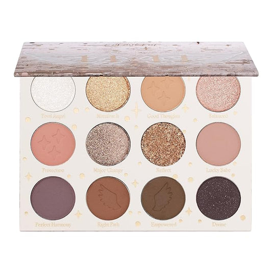 ColourPop 11:11 Eyeshadow Palette - Warm Nude Eye Makeup Palette with Matte, Metallic, Matte Sparkle & Glitter Finishes - High-Pigment Eye Makeup with a Long-Wearing Formula (0.46 oz)
