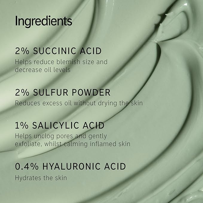 The INKEY List Succinic Acid Treatment 15ml, Clears Blemishes, Acne Treatment, Vegan Friendly, Suitable For All Skin Types