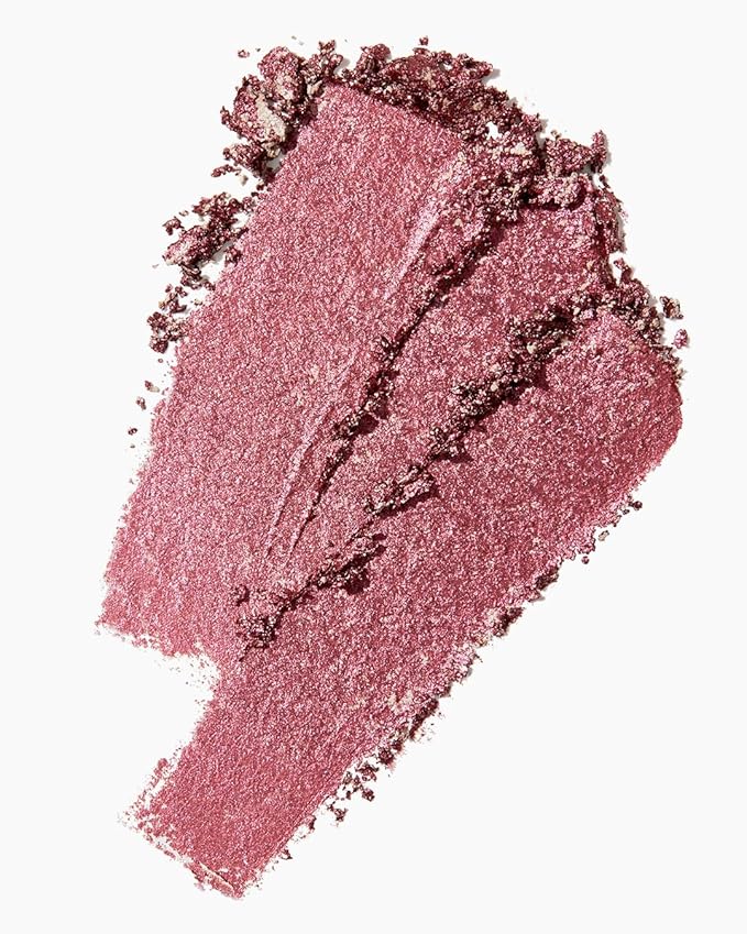 MAKE Beauty Multi-Chromatic Eye Shadow. Metal Reflecting Luminous Foil Finish Creamy, Buildable, Dimensional Long-wear, Crease-proof Powder Eyeshadow, Multichrome Shade - Rover, Magenta Pink