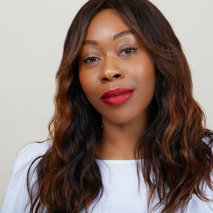 Monika Blunder Beauty Kissen Lush Lipstick Crayon - Magdalena (Brick Red) Clean Beauty, Cruelty-Free, Vegan