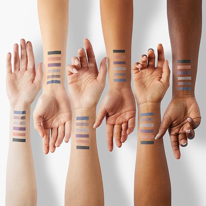 6PCS Eyeshadow Stick Makeup Sets, Shimmer,Eye Brightener Stick,Long Lasting Matte and Metallic Eyeshadow Pencil Crayon, A07-Shimmer Neutral