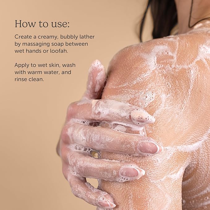 Nectar Life Nourishing Whipped Soap and Shave Butter with Almond Oil, Ocean Breeze Scent, Set of 3, 5 Oz each