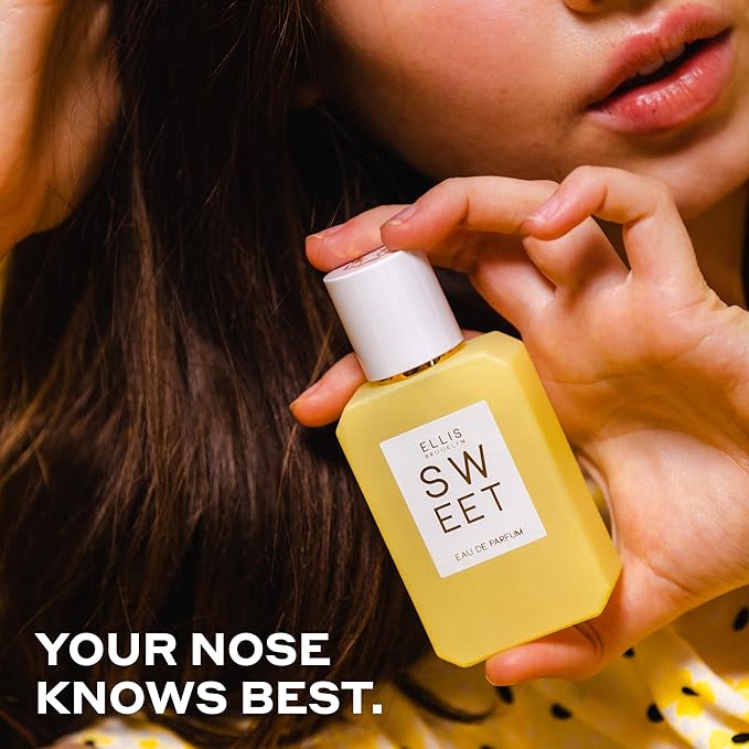 Ellis Brooklyn Sweet Eau de Parfum, Travel Spray, Gourmand Perfume for Women with Pear, Marshmallow & Orris, Vegan, Cruelty-Free, Paraben-Free, Made in the USA, 10ml / 0.33 Fl Oz