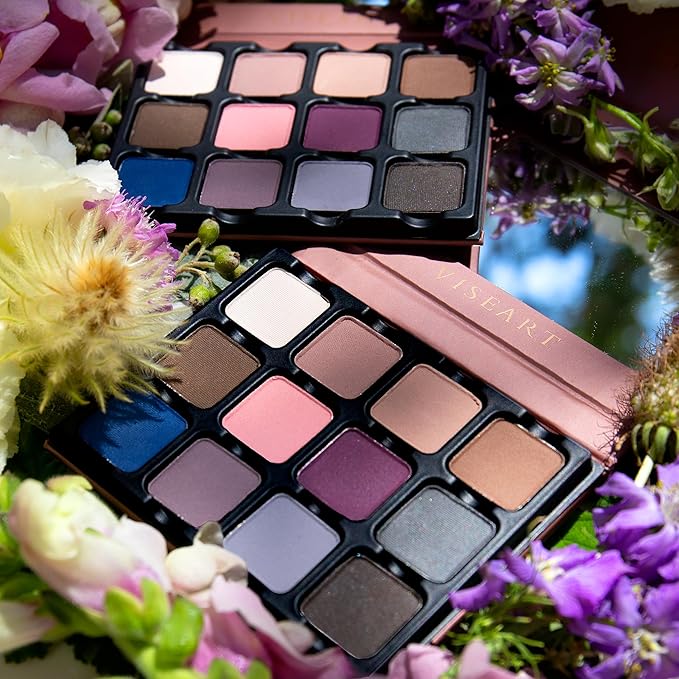 Viseart Paris Petites Pro Luxe Eyeshadow Palette (Cool Mattes Original)