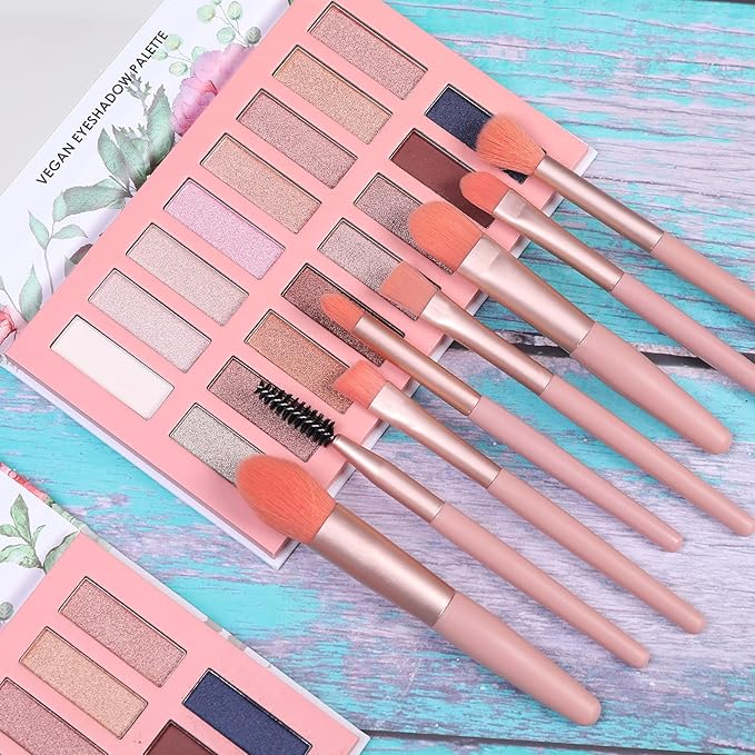 Vegan Organic Eyeshadow Palette - 16 Colors Highly Pigmented Metallic Colorful Long Lasting Nude Shimmer