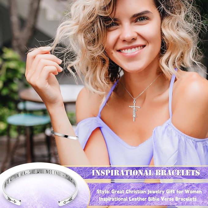 12PCS Christian Gifts for Women Faith, Inspirational Gifts for Women, Religious Catholic Gifts Basket,Purple Birthday Get Well Soon Gifts, for Mom Her Wife Girlfriend Friend Sister