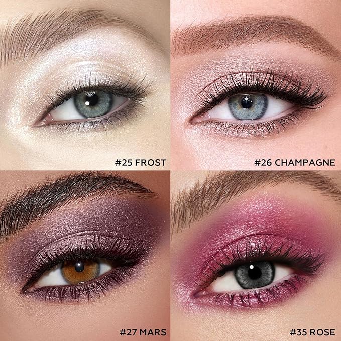 FOCALLURE 4PCS Cream Eyeshadow Stick Sets,Highlighter Eye Shadow Pencil with Crease-proof Formula,Long Lasting Waterproof Eyes Makeup,Twilight Bouquet