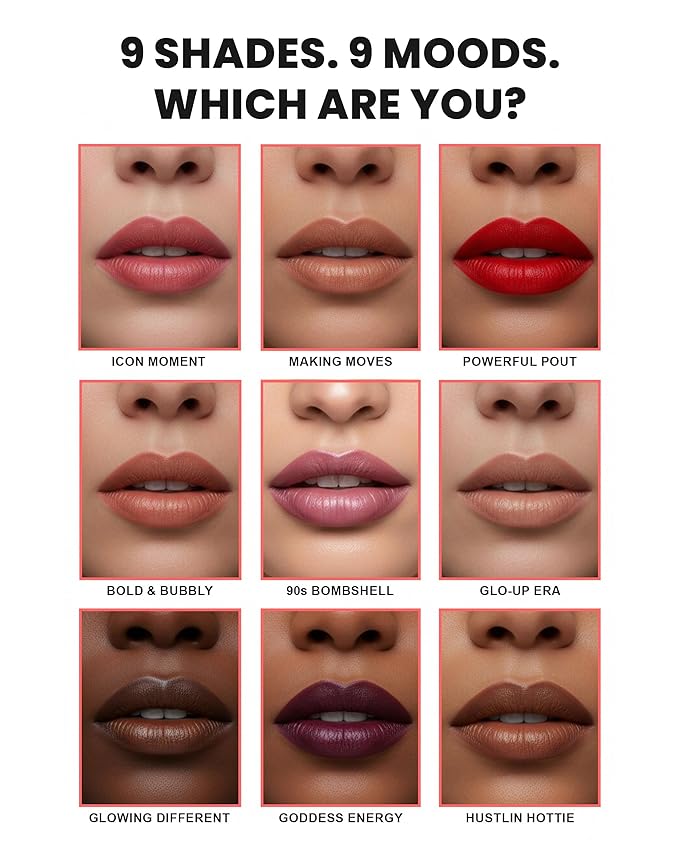 Lip Kit Duo – Hustlin Hottie - TikTok-Viral Precision Liner & Glossy Liquid Lipstick, Clean 2-Step Set with Hydrating Long-Wear Color – Bold Inclusive Beauty for Everyday Konfidence