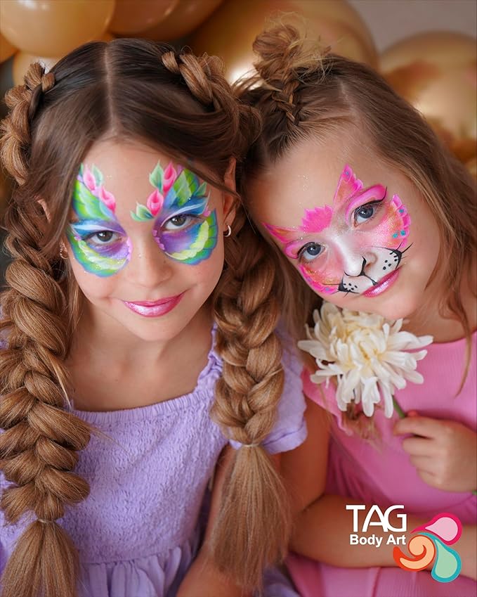 TAG Face & Body Paint - Pearl Palette 6 x 10g