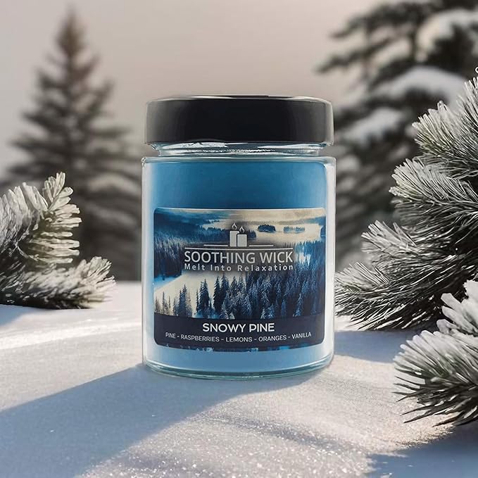 Luxury Scented Candle Gift Set – 3 Hand-Poured 9oz Soy Blend Candles | Made-to-Order with Custom Scents | Long-Lasting Aromatherapy for Home | Elegant Gift for Women, Birthday, Housewarming, Self-Care