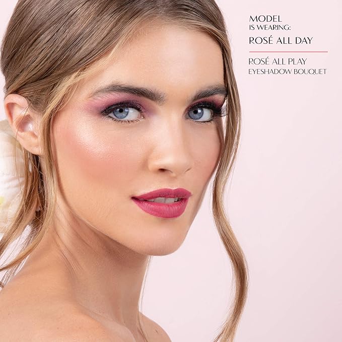 Physicians Formula Eyeshadow Bouquet, 12-Shade Palette with Shimmer, Matte & Satin Finishes, Enriched with Rose Extract – Rose All Play