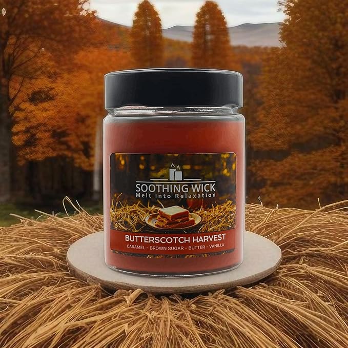 Luxury Scented Candle Gift Set – 6 Hand-Poured 9oz Soy Blend Candles | Made-to-Order with Custom Scents | Long-Lasting Aromatherapy for Home | Elegant Gift for Women, Birthday, Housewarming, Self-Care