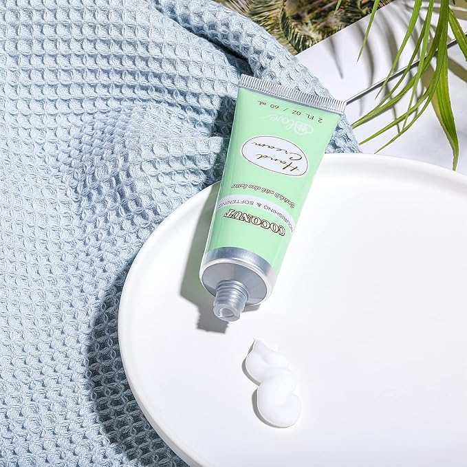 BODY & EARTH # LOVE Hand Cream Gift Set, Hand Lotion for Women, Mothers Day Gifts for Mom, Travel Size Hand Lotion Set 3x2.0 oz, Shea Butter Argan Oil Vitamin E Moisturizing Hand Cream for Dry Hands