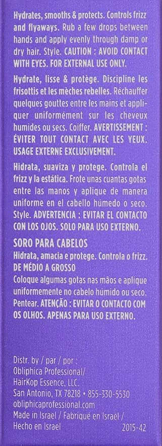 Obliphica Seaberry Medium To Coarse Travel Kit - Elevate Your Hair Care On the Go