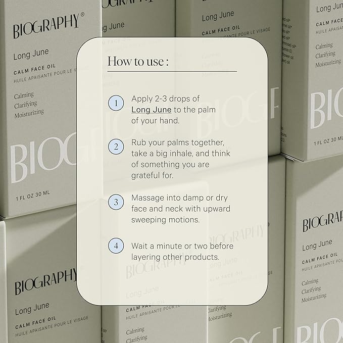 Face Oil Quieting Skincare Beauty Treatment, 30ml. Anti-Aging Vitamin E, Moisturizing Primrose, Soothing Calendula. All Skin Types. Organic Vegan Facial Oil for Women Face Skincare Moisturizer