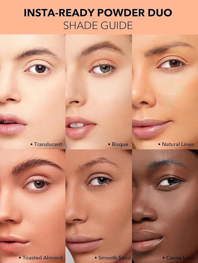 SHEGLAM Insta-Ready Face Powder Loose Under Eye Setting Powder - Translucent