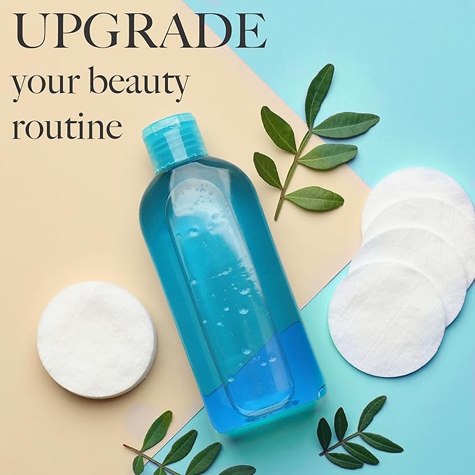 65pc Beauty Essentials Kit - Includes Cotton Pads/Cotton Rounds for Face w/Organizer - Beauty & Spa Skincare Accessories & Organizer Box