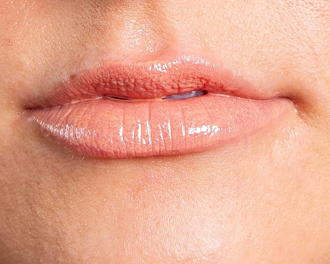 | Handmade, Vegan, Moisturizing Lip Gloss, Non-Sticky Lip Gloss (Latte)