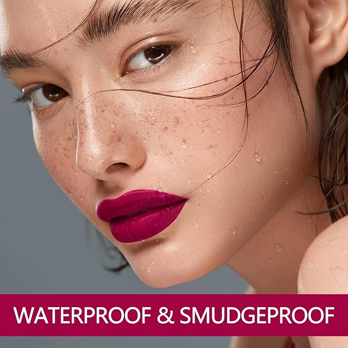 MAKI YIKA Rose Pink Lipstick for Women Color Stay Long Lasting Lipsticks, No Smudge Matte Liquid Lipstick Transferproof Cruelty-Free Lip Color | ROSE PINK