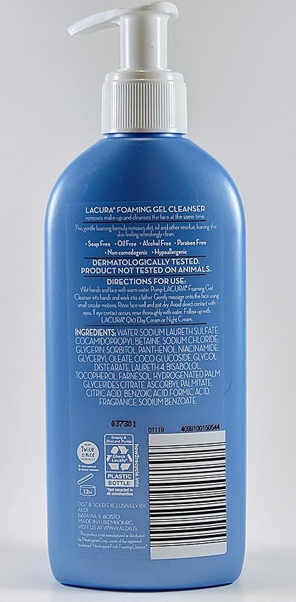 Lacura Foaming Gel Cleanser Face Care Q10 Anti-Wrinkle Day Cream Face Care Q10 Anti-Wrinkle Night Cream