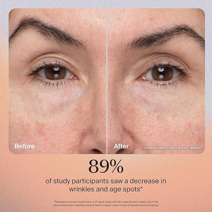 TheraFace Therabody TheraFace PRO - Microcurrent Facial Device, 8-in-1 Compact Face Massager&Facial Sculpting Tool with Light Therapy for Skin Tightening, Anti Wrinkle, Anti Aging & Skin Care (White)