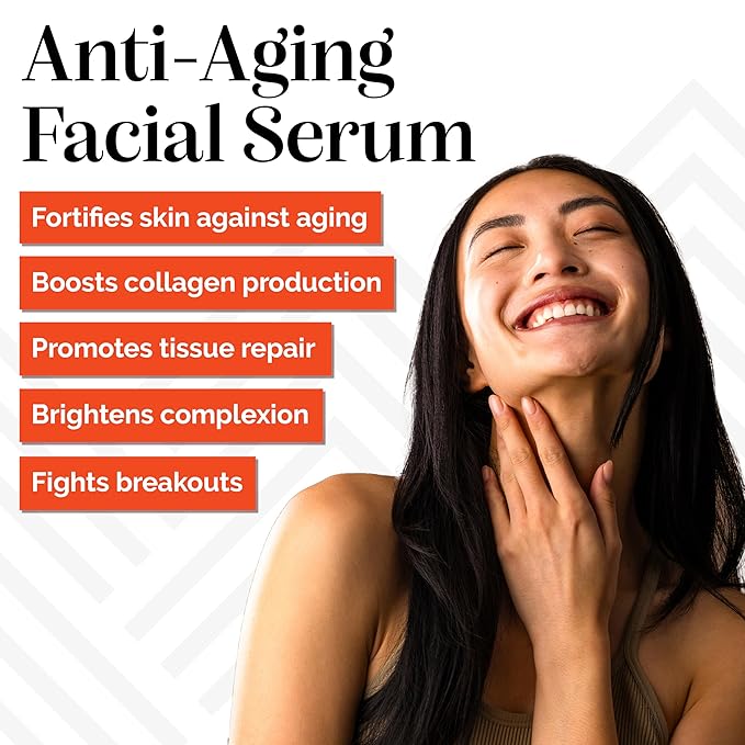 Sibu Hydrating Facial Serum, Made From Premium Sea Buckthorn Oil & Hyaluronic Acid (1oz) – Hydrates Dry Skin, Brightens Complexion & Reduces Blemishes