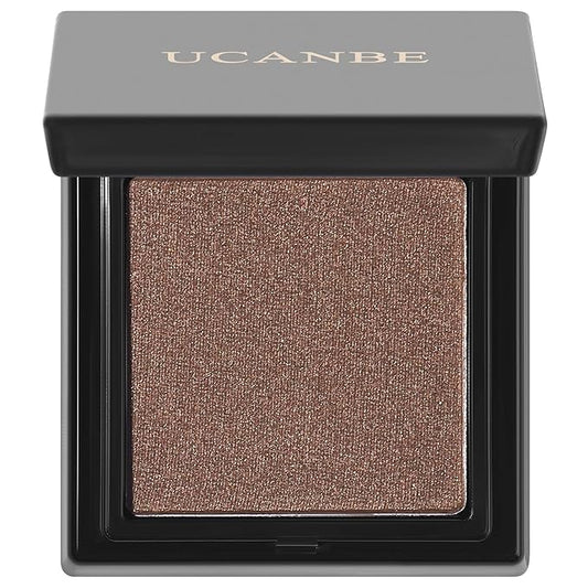 UCANBE Tapestry Taupe Single Eyeshadow Palette, Highly Pigmented Shimmer Eye Shadow Powder, Professional Long-Lasting Waterproof Makeup Palette