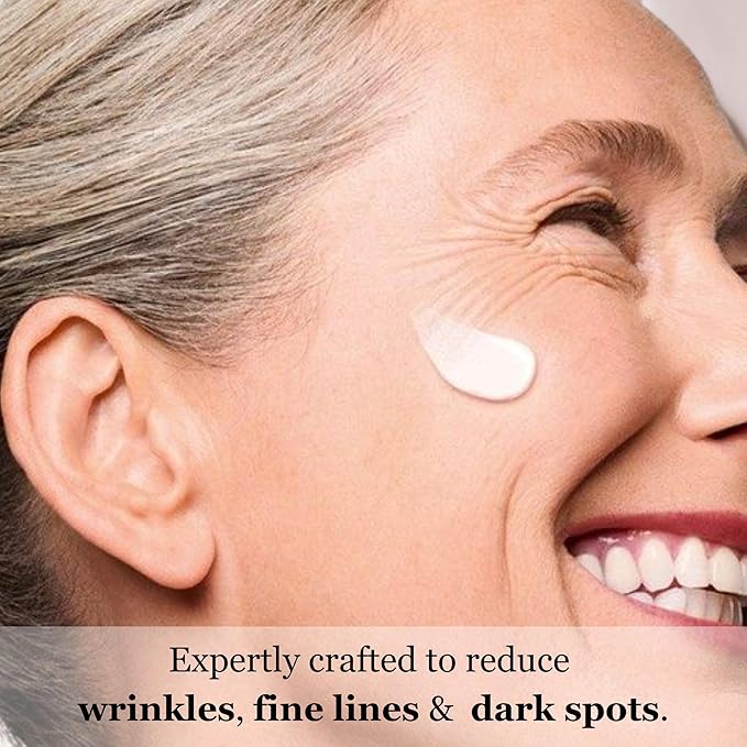 mivida Advanced Retinol Cream for Face & Neck | 6-in-1 Anti-Aging Moisturizer with Collagen, Hyaluronic, Vit C & E | Firms, Reduces Wrinkles, Fine Lines & Dark Spots | Daily Face Cream 1.7floz