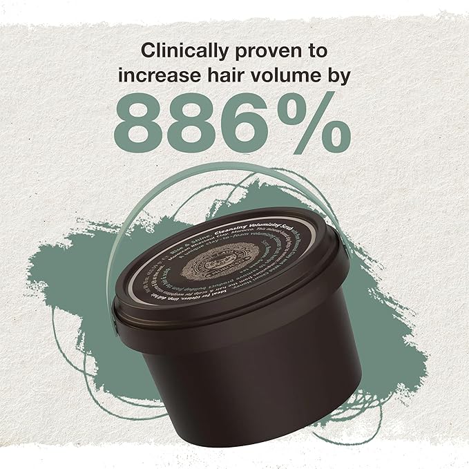 Tweak’d by Nature - Rise & Shine Cleansing Volumizing Hair Scrub for Scalp Treatment, Exfoliating Scrub for Fine Hair, Nourishing Scalp Care for Instant Shine, Sulfate Free, Paraben Free (16 ounces)