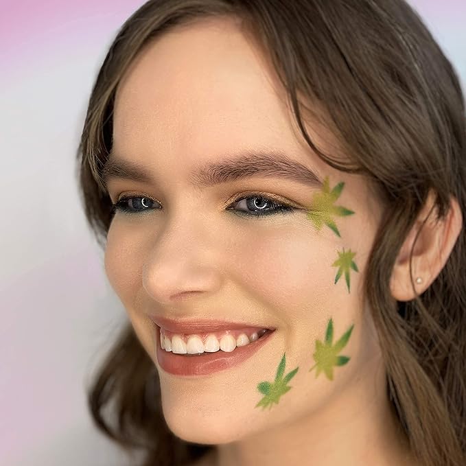 Stencil1FX Mary Jane Makeup Stencil Durable Quality Reusable Stencils United States Stencil America for Parades, Parties and More!