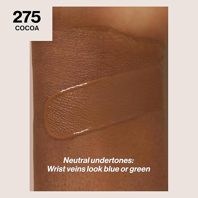 Revlon Liquid Foundation, ColorStay Face Makeup for Combination & Oily Skin, SPF 15, Medium-Full Coverage with Matte Finish, 520 Cocoa, 1 Fl Oz