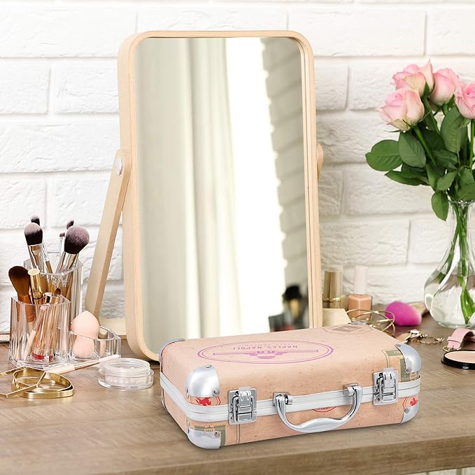 Vokai Makeup Kit Gift Set - 41 Eye Shadows, 7 Body Glitters, 1 Lip Liner Pencil, 1 Lipsticks, 4 Blushs, Eye liner pencil, 5 Concealers, 2 Lip Gloss, 5 Bronzers, Mirror