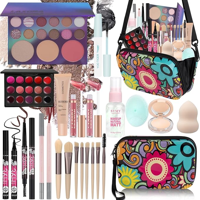 Makeup Sets for Teens Makeup Kits for Teen Girls Travel Make up Kit Set for Girls Beginners Make up Set Gift Sets for Girl Teenagers