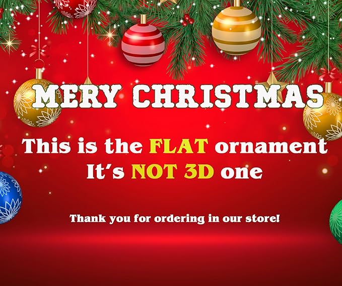 Personalized Name Cosmetic Shape Flat Ornament for Girls - Christmas Makeup Artist Stylist Ornament 94