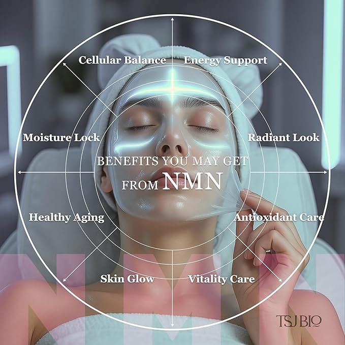 NMN Collagelly Lifting Mask – 2.1 fl. Oz with 10,000ppm NMN, 70% Collagen, Exosome Complex - Exosomes for Skin Serum, Exsomes, Exocell Peel-Off Face Mask for Anti-Aging, Firmness, Glow