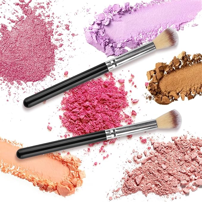 Lash Shampoo Brushes 40Pcs Fluffy Wash Extension Cleaning Bath Makeup Eyelash Eyeshadow Brush Set