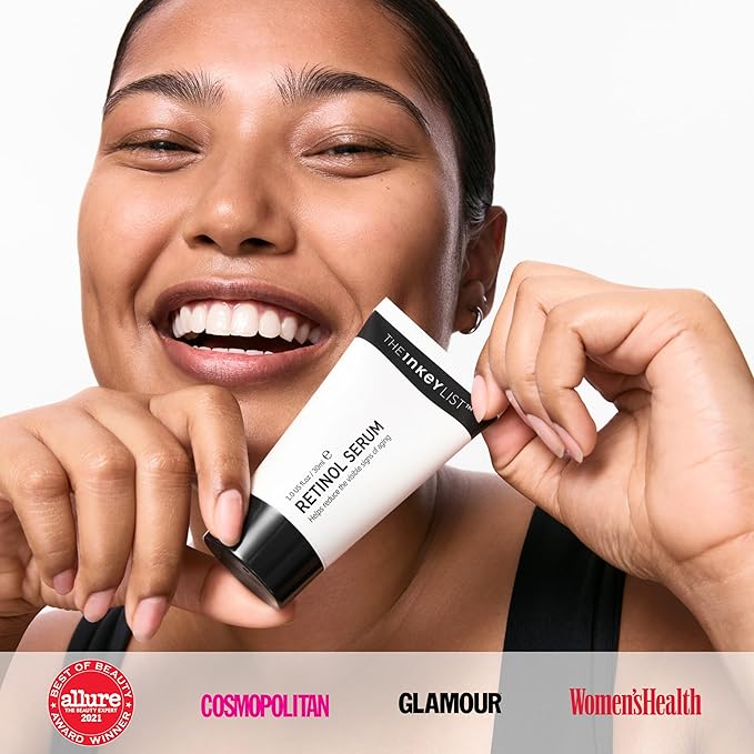 The INKEY List Retinol Serum 1 Fl Oz, Reduces Hyperpigmentation, Anti-Ageing Skincare, Acne Treatment, Vegan Friendly, Suitable For All Skin Types