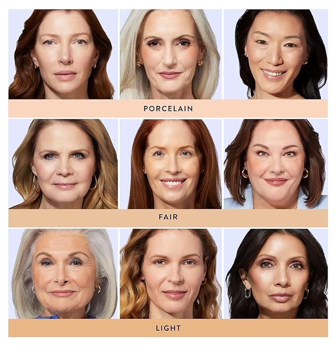 LAURA GELLER NEW YORK Baked Balance-n-Brighten Foundation with Kabuki Brush Makeup Set, Fair