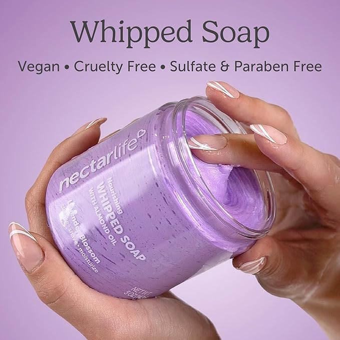 Nectar Life Whipped Soap and Shave Butter, 5 oz (Lavender)