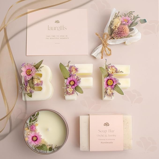 Spa Gift Basket for Women - Ideal Birthday Gift for Sister & Bestfriends - Thoughtful Soul Sister Present for Female Friend - Ideal Pampering Self-Care Kit